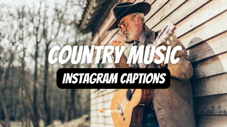 Country Music Captions for Instagram